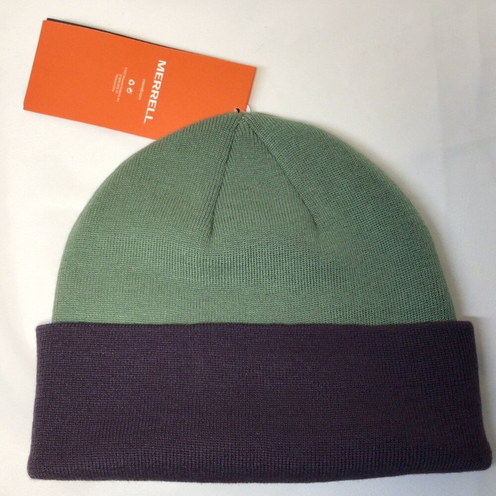 Merrell Beanie Hat Knit Midweight Acrylic Warm NWT - Picture 4 of 12
